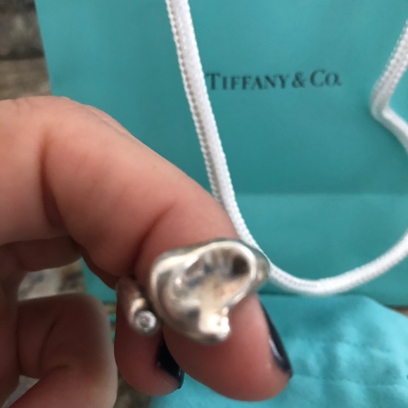 Authentic Tiffany & Co Elsa Peretti Ring - Picture 2 of 10